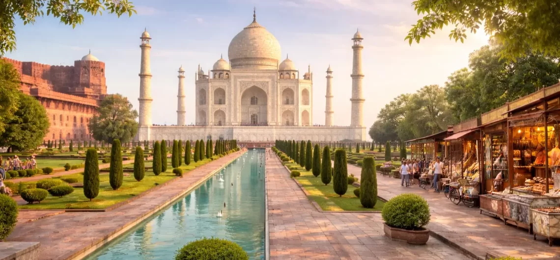 Taj Mahal Tour by Train from Delhi