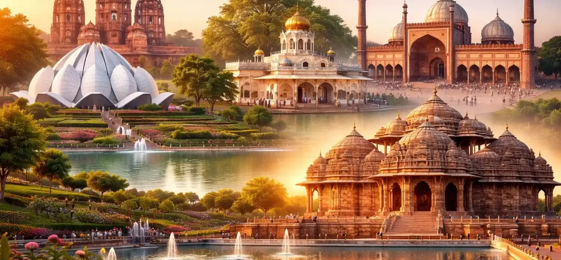 Delhi Spiritual Sites With Famous Temples