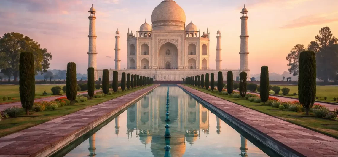 Best time to visit Taj Mahal