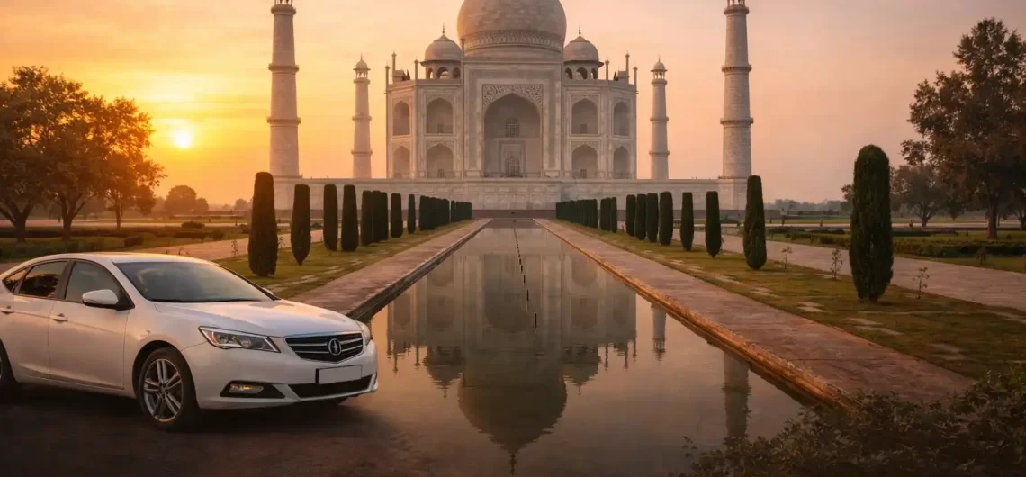 Sunrise Taj Mahal Tour from Delhi by Car