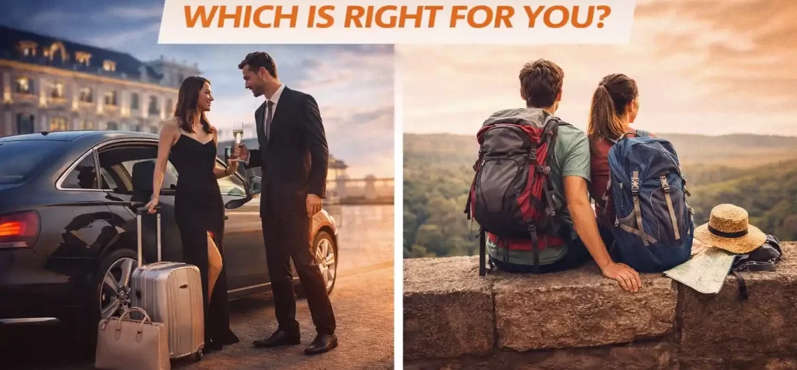 luxury vs budget travel