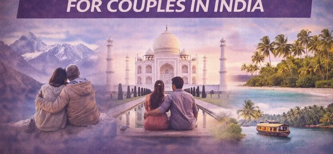 romantic getaways in India